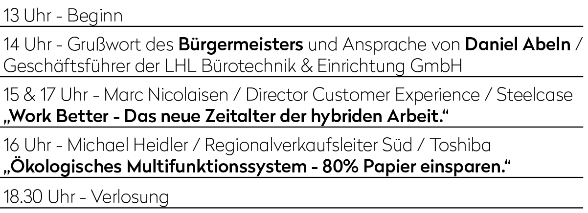 LHL und Büro Optimal in Landshut